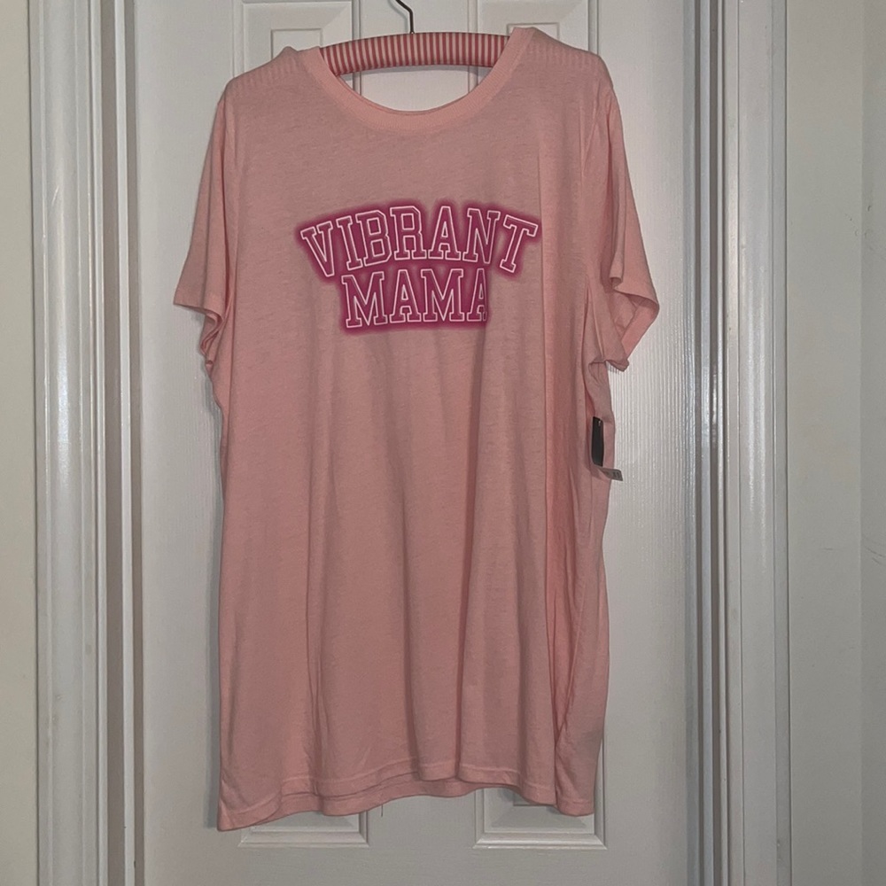 PLUS SIZE PINK TEE NWT